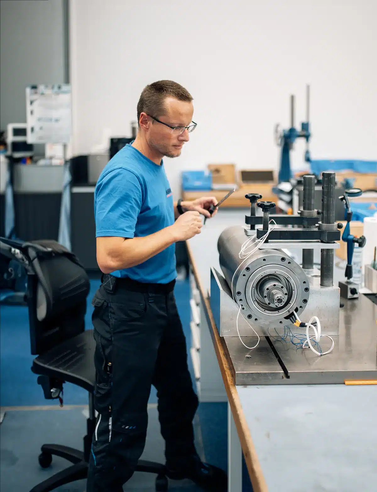 Spindelreparatur seit über 23 Jahren